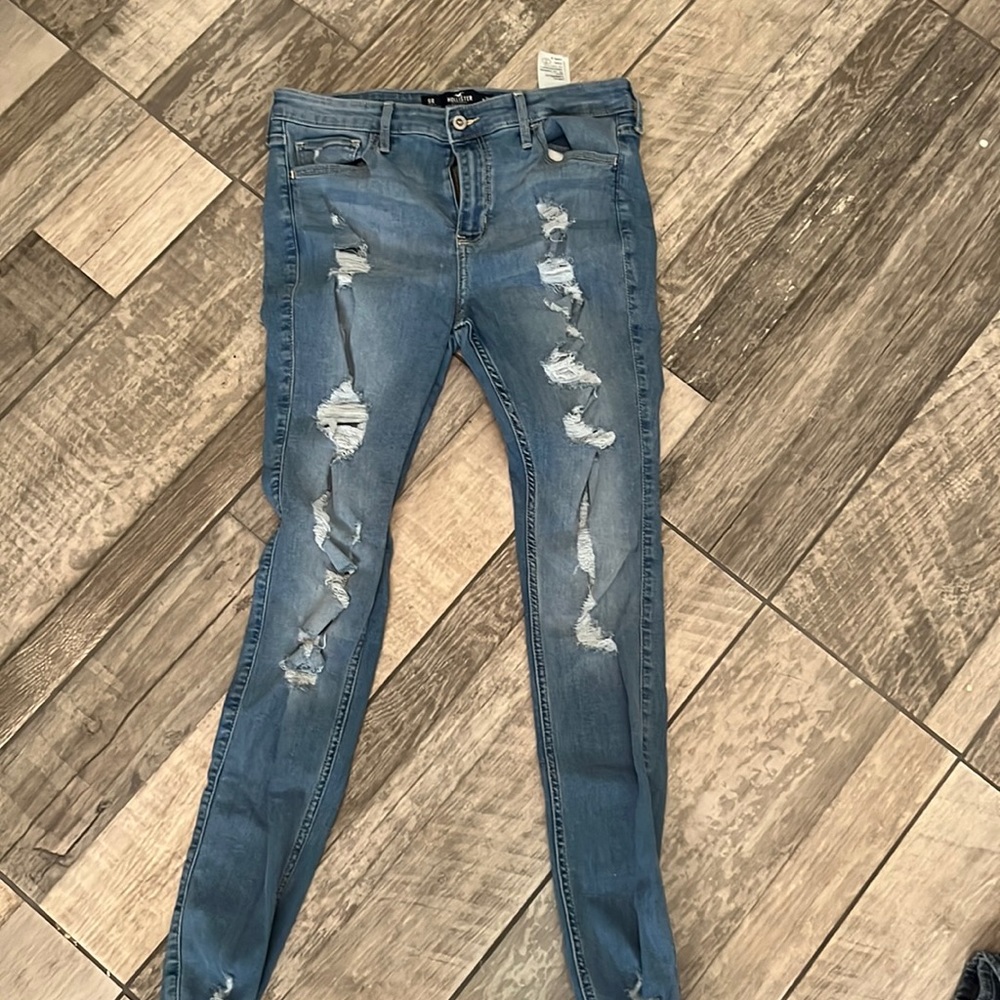 Hollister, high rise super skinny, 29/30 9R